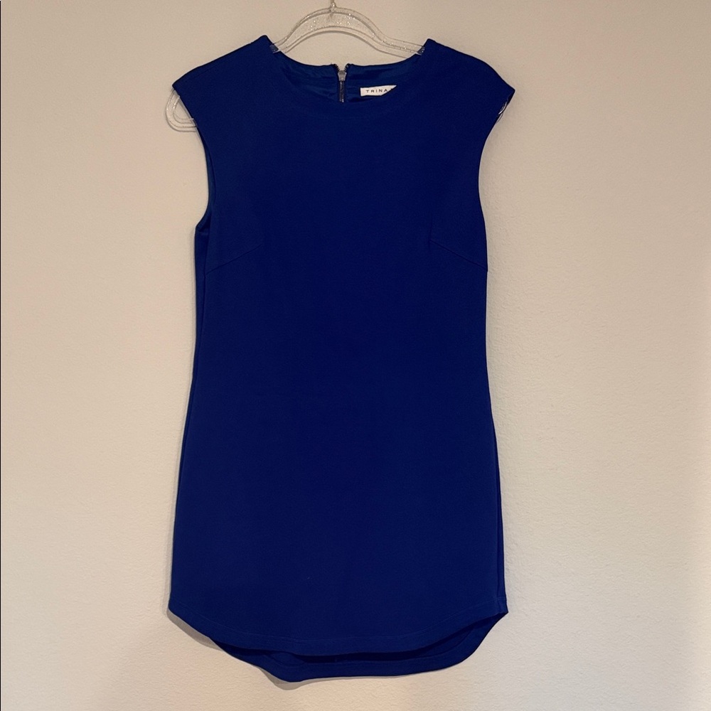 Trina Turk Cobalt Blue Sleeveless Blouse